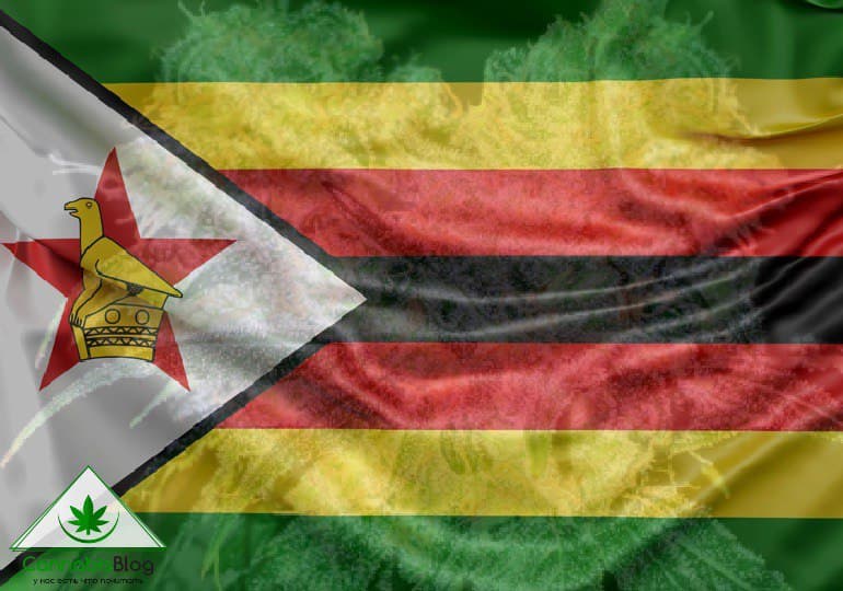 марихуана и флаг зимбабве